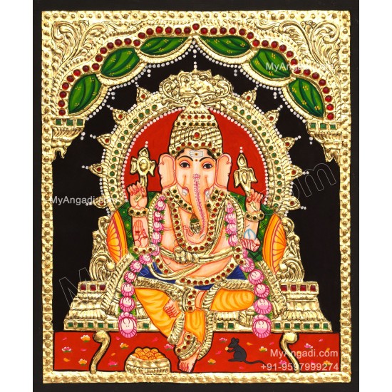 Pillaiyar Tanjore Paintings