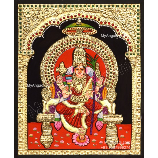 Lalitha Devi Tanjore Painting