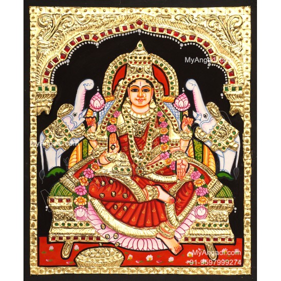 Lakshmi Devi Tanjore Paintings