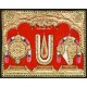 Naamam Shankh Chakram Tanjore Painting