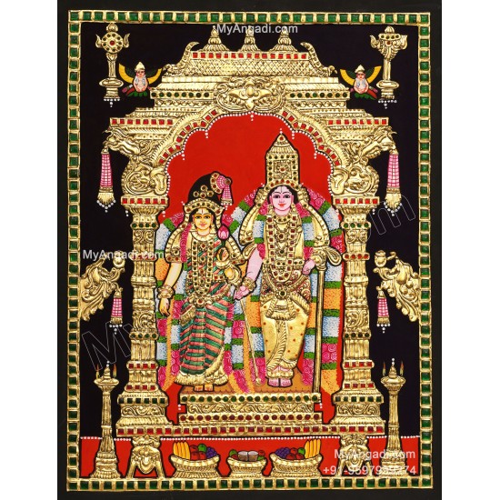 Andal Rangamannar Tanjore Painting