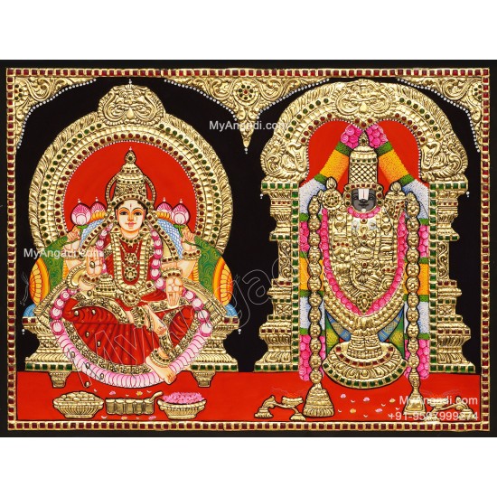 Balaji Lakshmi  Tanjore Painting