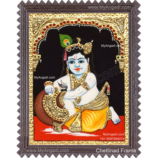 Butter Krishna Tanjore Paintings