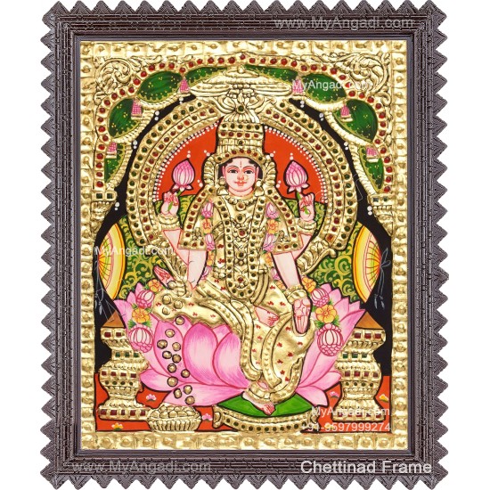 Aishwarya Lakshmi Tanjore Painting