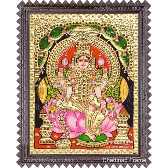 Aishwarya Lakshmi Tanjore Painting