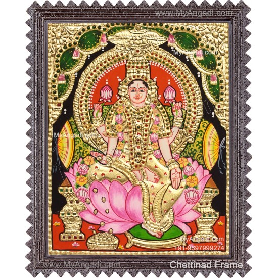 Ishwarya Lakshmi Tanjore Painting