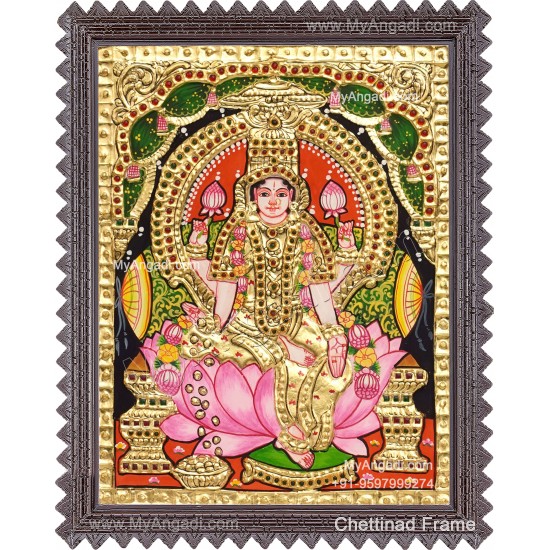 Ishwarya Lakshmi Tanjore Painting