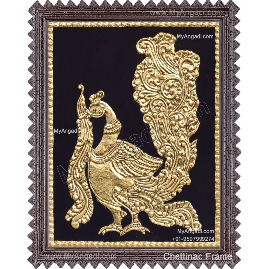 Peacock Tanjore Painting