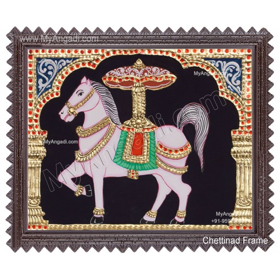 Horse Tanjore Painting