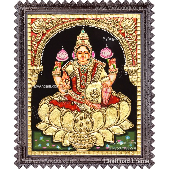 Mahalakshmi Tanjore Painting