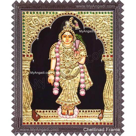 Aandal Tanjore Painting