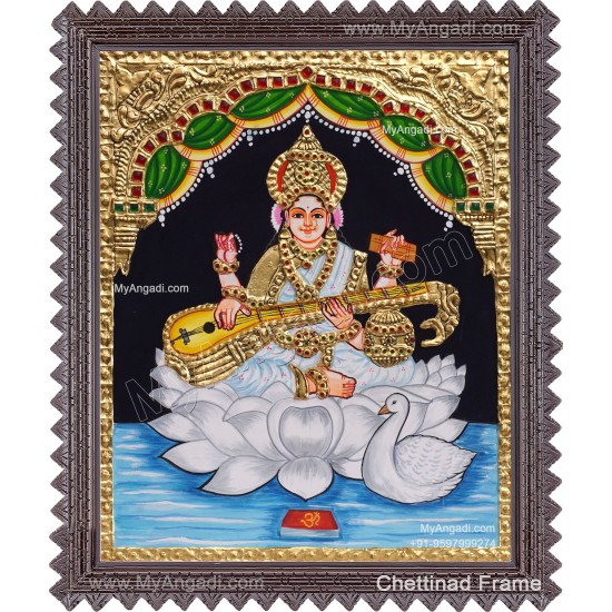 Saraswathi Tanjore Paintings