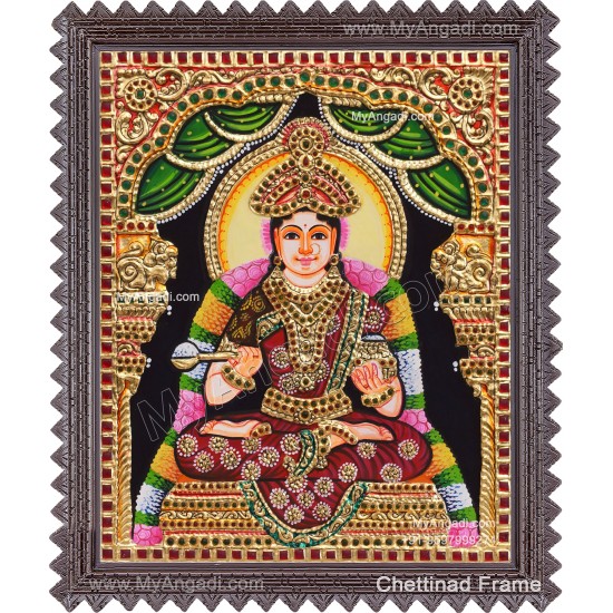 Annalakshmi Tanjore Painting