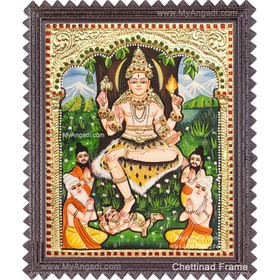 Dakshinamurthy Tanjore Painting