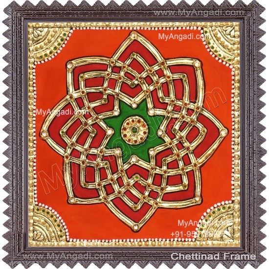  Hrudaya Kamala Tanjore Painting
