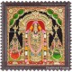 Balaji Sridevi Bhudevi Tanjore Painting
