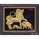 Simha Yazhi Tanjore Painting