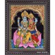 Vishnu Lakshmi Tanjore Painting