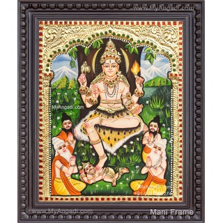 Dakshinamurthy Tanjore Painting