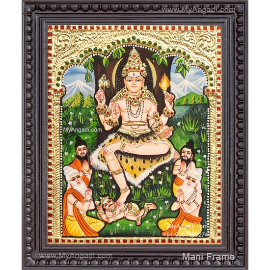 Dakshinamurthy Tanjore Painting
