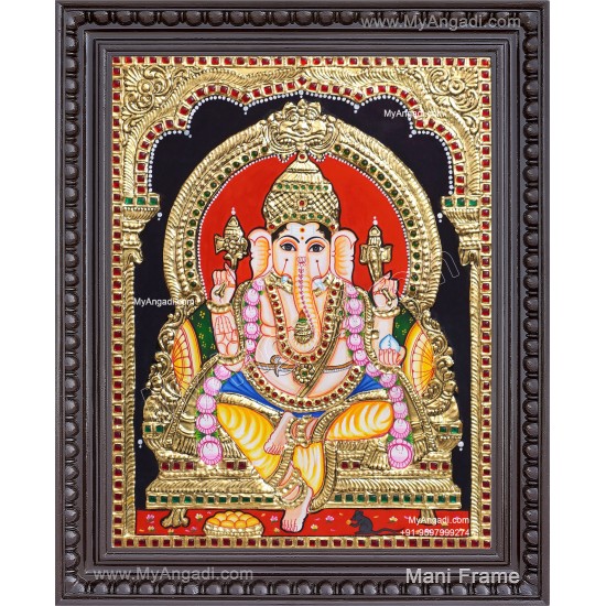 Ganapathi Tanjore Painting 
