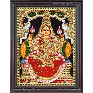 Lakshmi Devi Tanjore Paintings
