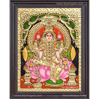 Aishwarya Lakshmi Tanjore Painting