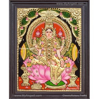 Ishwarya Lakshmi Tanjore Painting