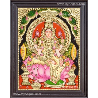 Ishwarya Lakshmi Tanjore Painting
