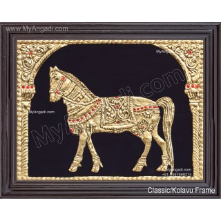 Horse Tanjore Painting