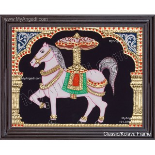 Horse Tanjore Painting
