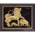 Simha Yazhi Tanjore Painting