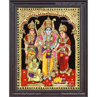 Ram Darbar Tanjore Painting
