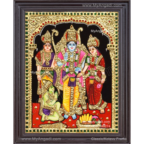 Ram Darbar Tanjore Painting