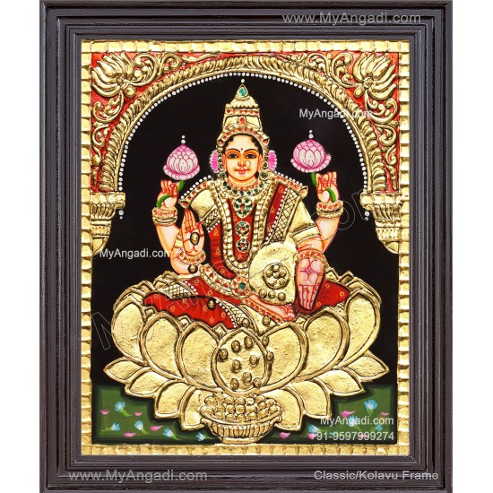 Mahalakshmi Tanjore Painting