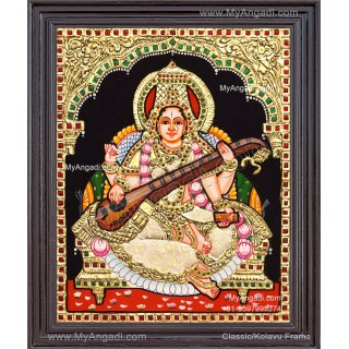 Saraswathi Tanjore Paintings