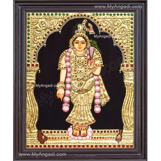 Aandal Tanjore Painting