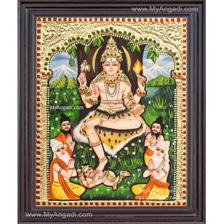 Dakshinamurthy Tanjore Painting