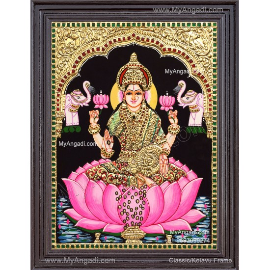 Gajalakshmi Tanjore Paintings
