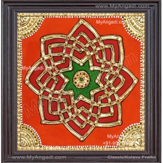  Hrudaya Kamala Tanjore Painting