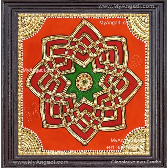  Hrudaya Kamala Tanjore Painting