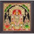 Balaji Sridevi Bhudevi Tanjore Painting