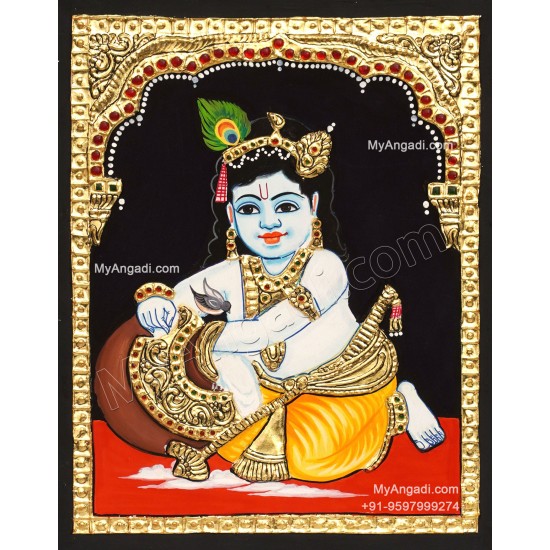 Butter Krishna Tanjore Paintings