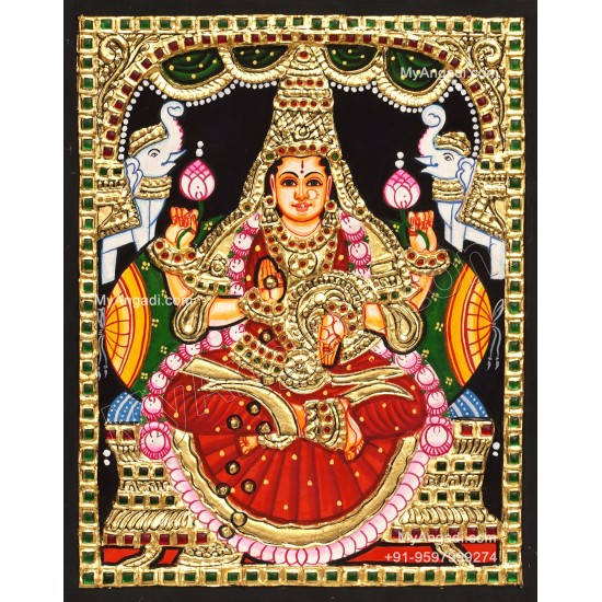 Lakshmi Devi Tanjore Paintings