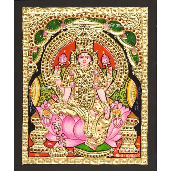 Aishwarya Lakshmi Tanjore Painting