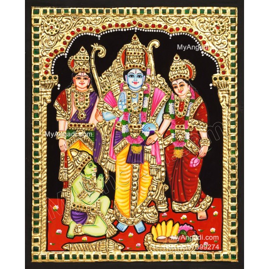 Ram Darbar Tanjore Painting