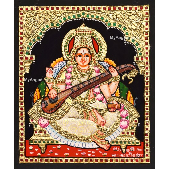 Saraswathi Tanjore Paintings