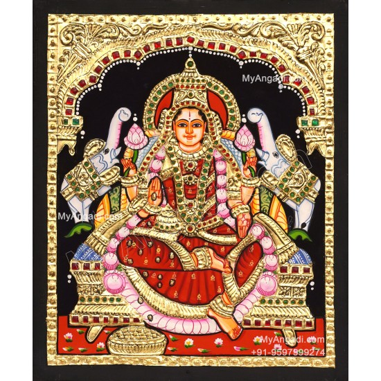 Gajalakshmi Tanjore Paintings