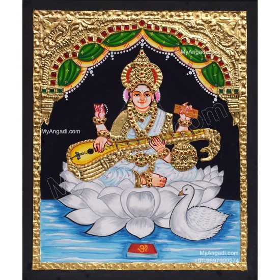 Saraswathi Tanjore Paintings