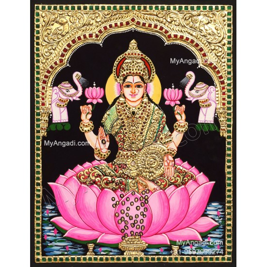 Gajalakshmi Tanjore Paintings